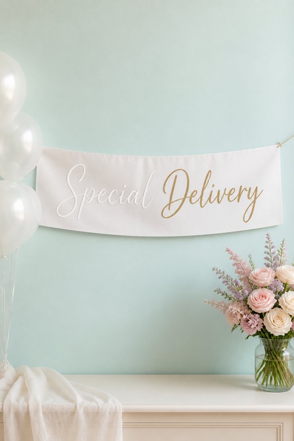baby shower banner ideas