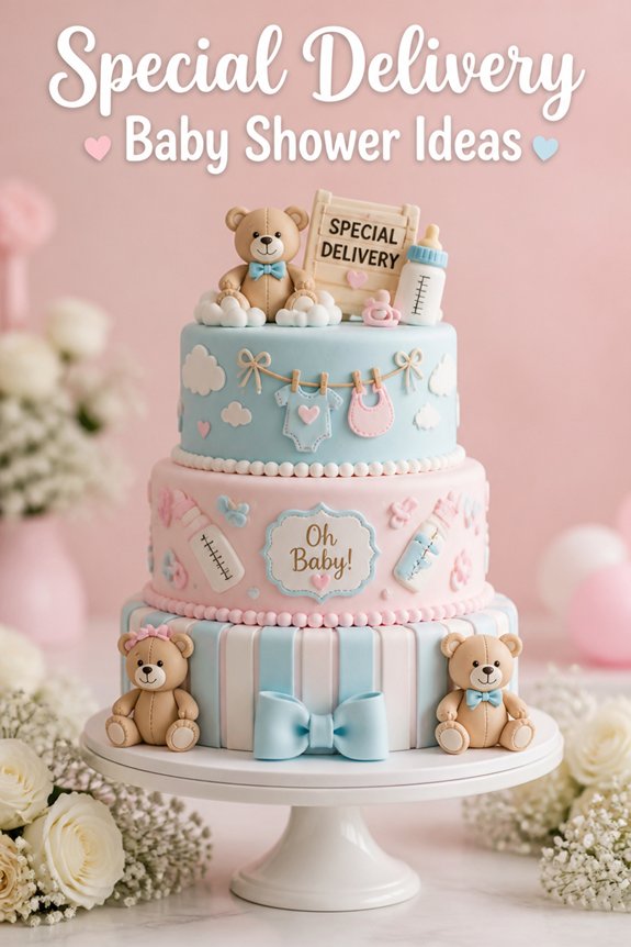 baby shower cake design