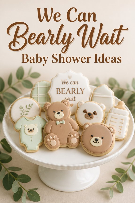 baby shower cookie decorations