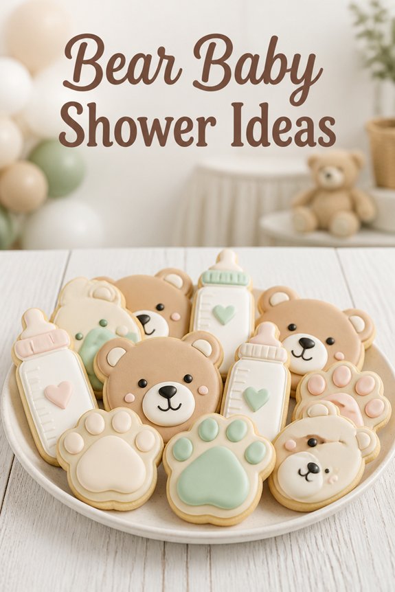 bear shaped sweet treats
