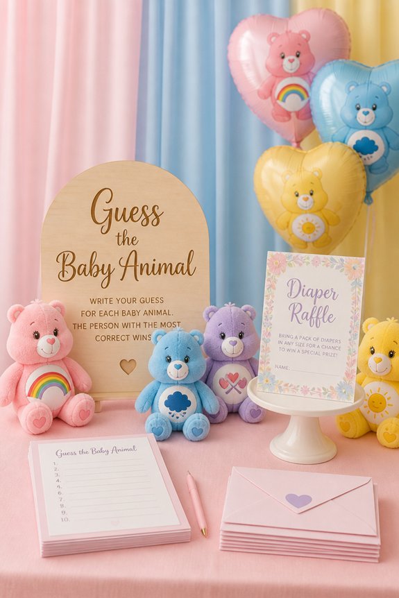 care bear themed celebration