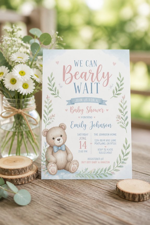 celebrate baby shower details