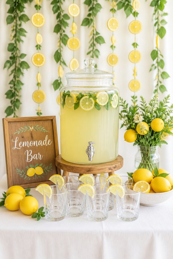 colorful simple refreshing drinks