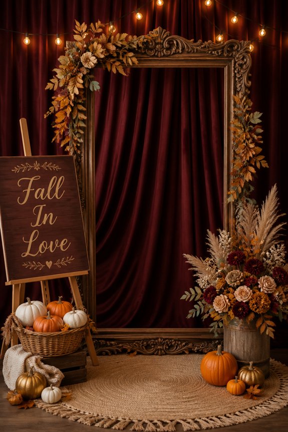 cozy autumn baby photos
