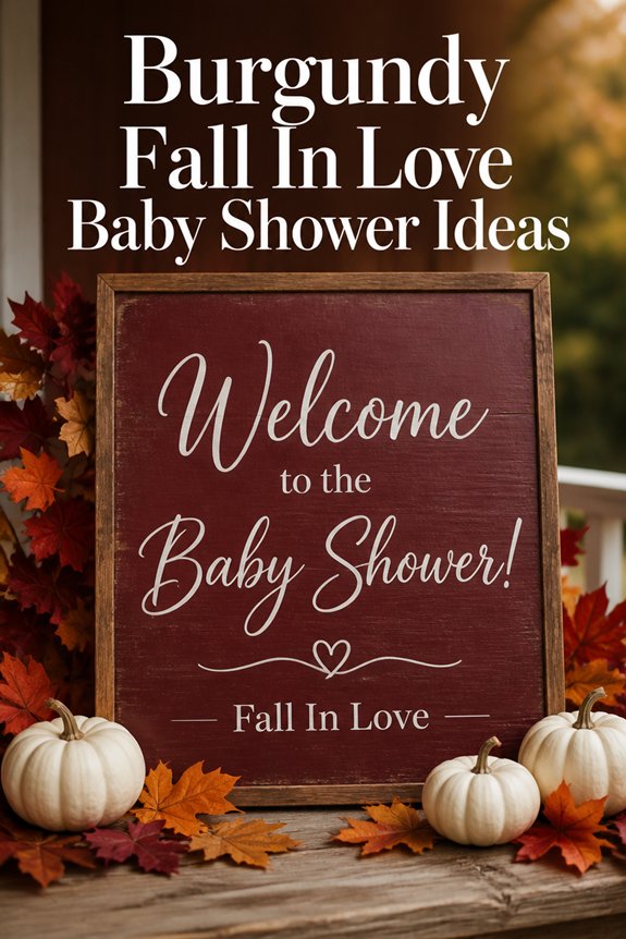 cozy autumn baby welcome