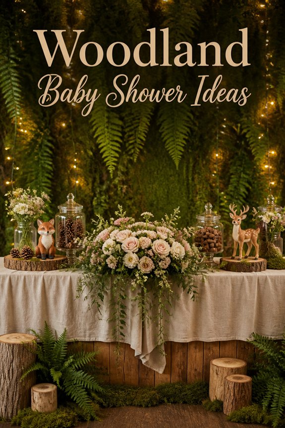 cozy forest themed decor