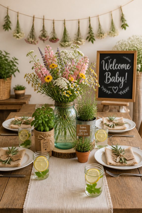 cozy personalized baby decor