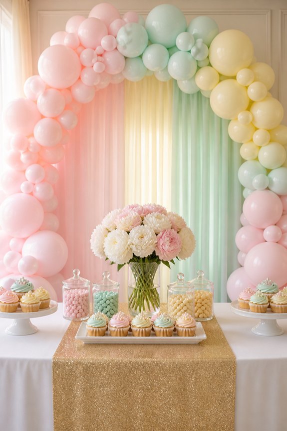 cute baby shower table decor