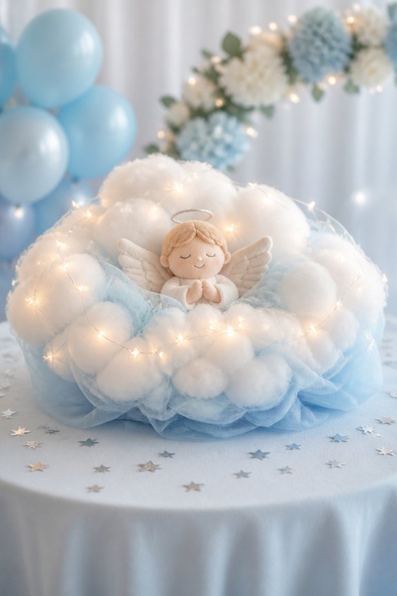 dreamy pastel cloud decor