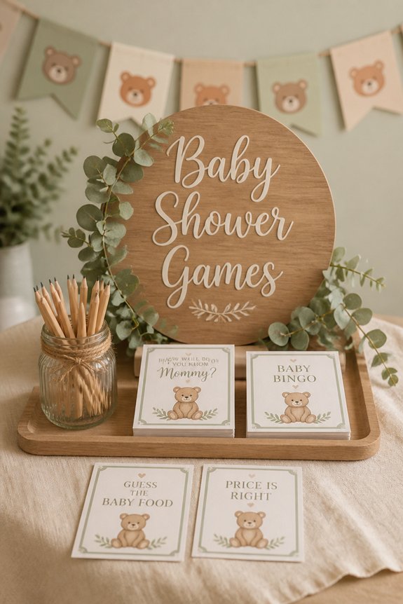 easy fun baby shower games