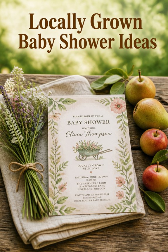 eco friendly farm inspired celebration