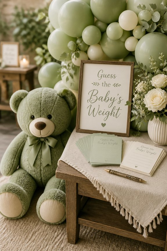 green cute natural festive