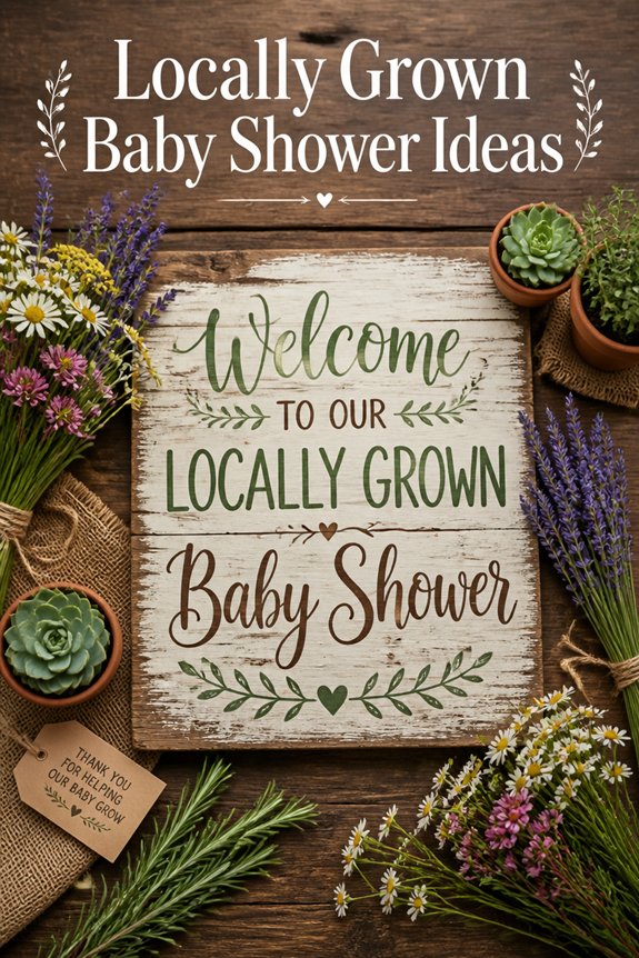 local farmhouse baby shower