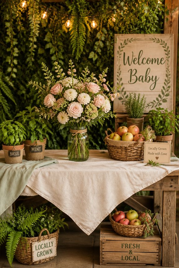 natural personalized rustic decor