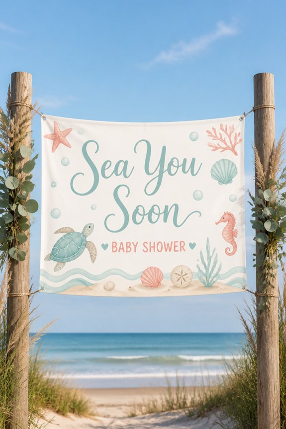 nautical baby shower celebration