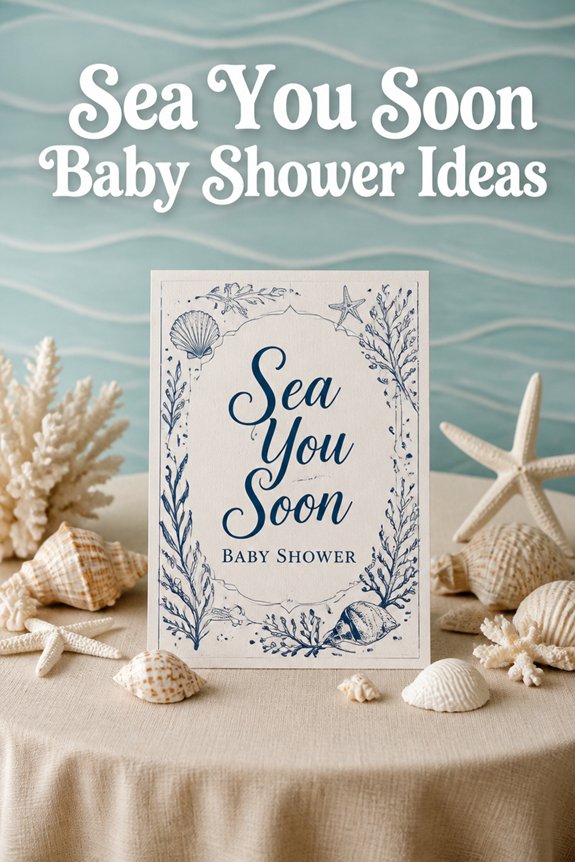 ocean themed baby celebration