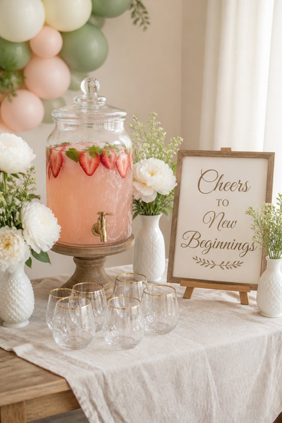 personalized accessible beverage station