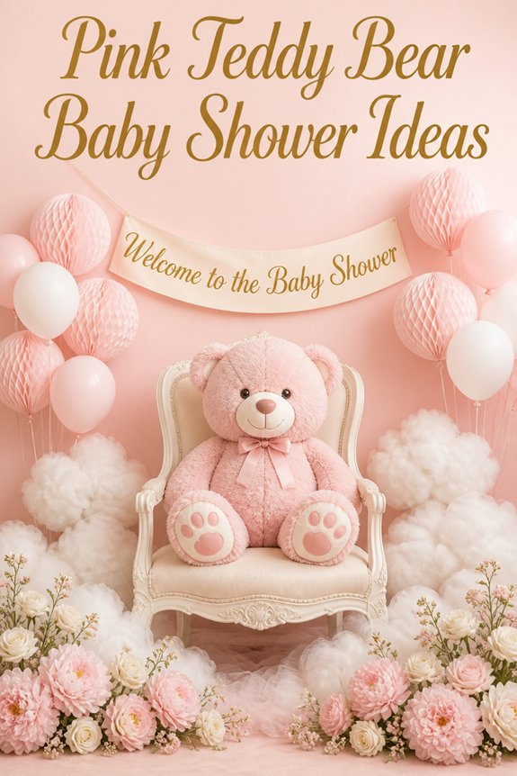 pink teddy bear photo memories