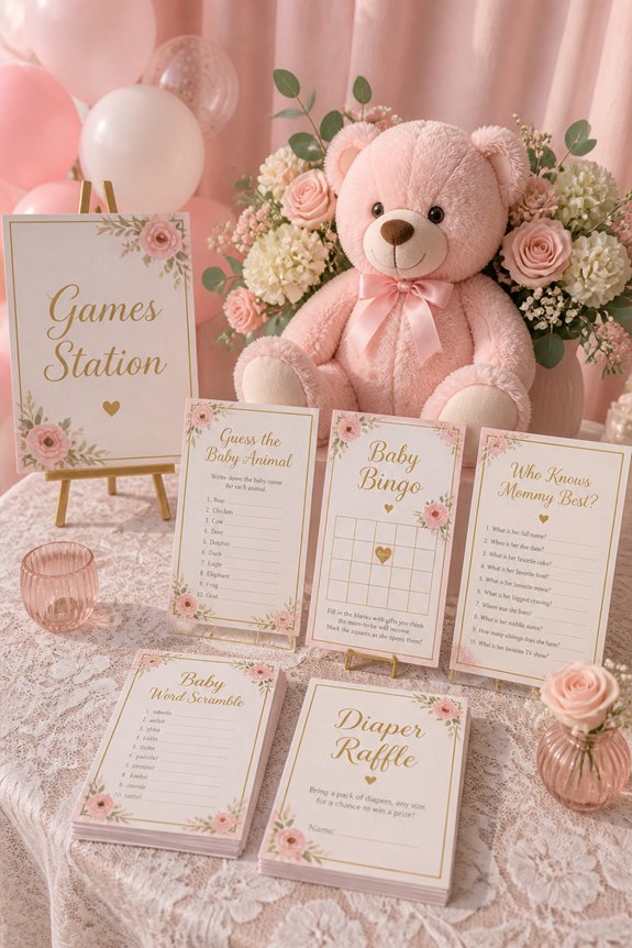 pink teddy bear themed activities