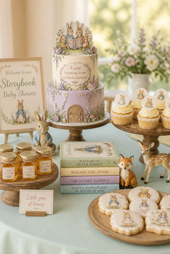 storybook themed cozy treats