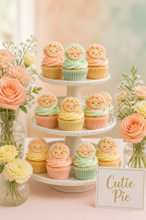 sweet pastel baby decor
