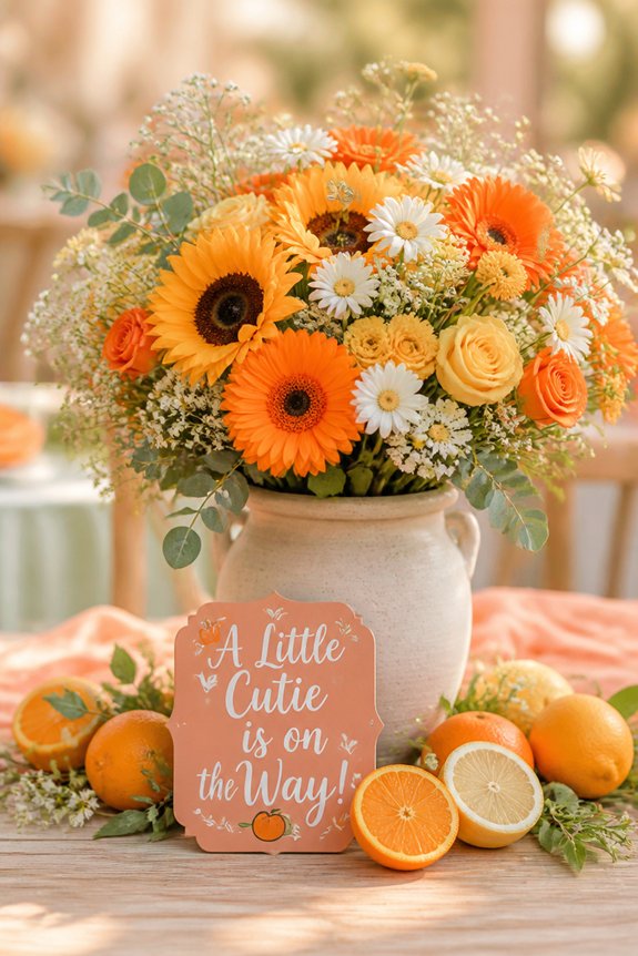 sweet simple baby decor