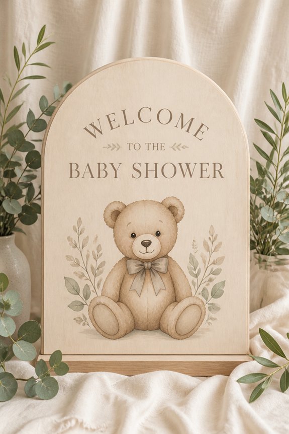 warm neutral bear welcome