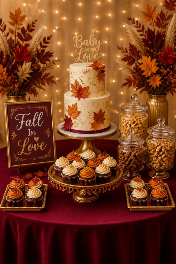 warm sweet pastel decorations