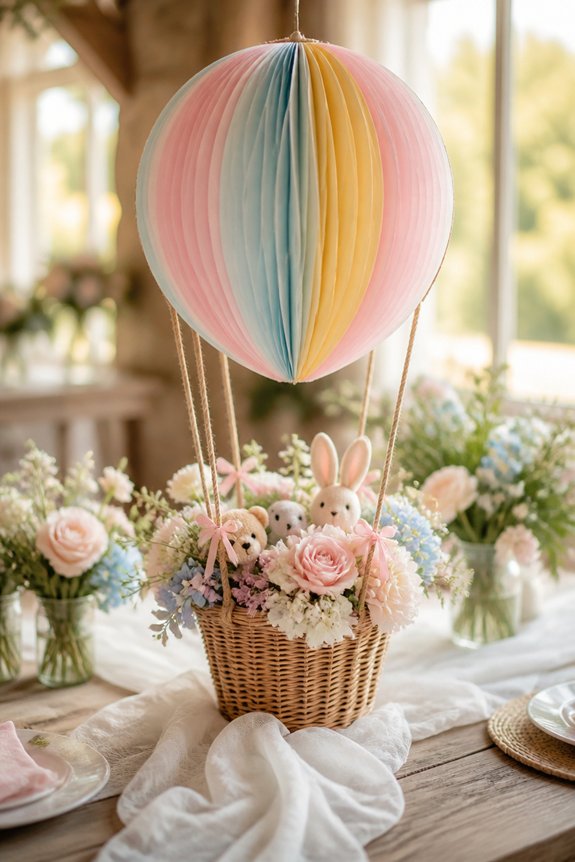 whimsical baby shower decor