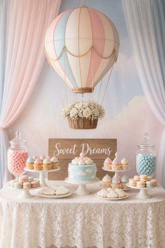 whimsical baby shower desserts