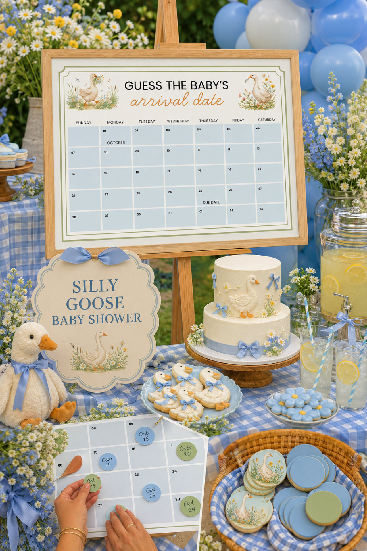 Silly Goose Baby Shower Mega Bundle (Canva Printables)
