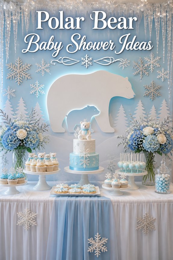 arctic themed cozy decorations