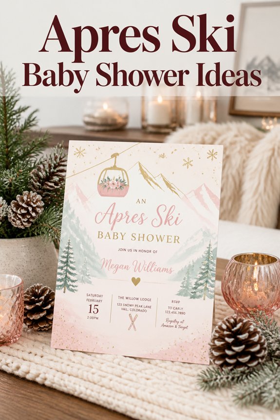 cozy mountain baby celebration