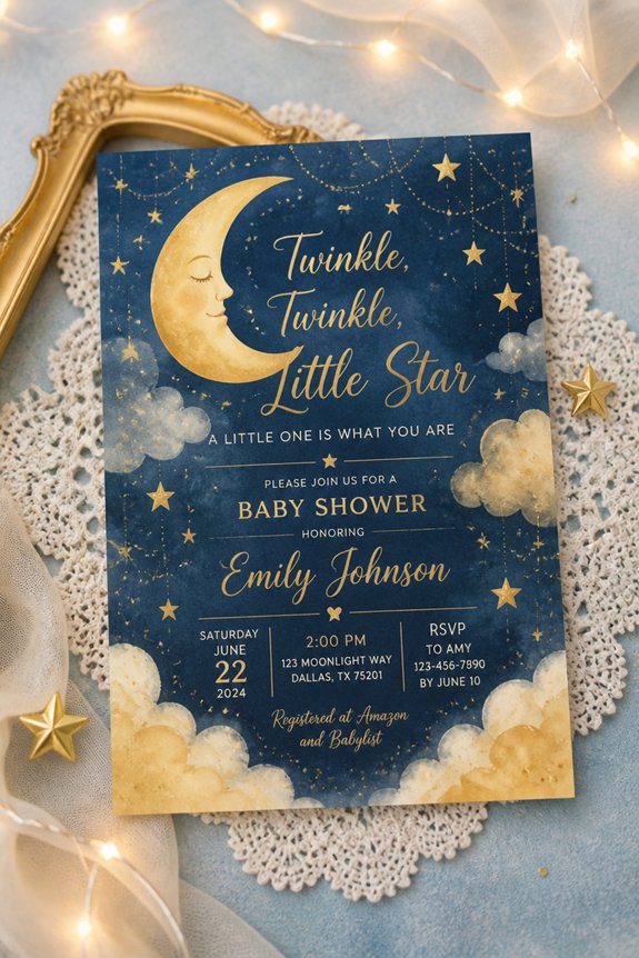 dreamy night sky celebration