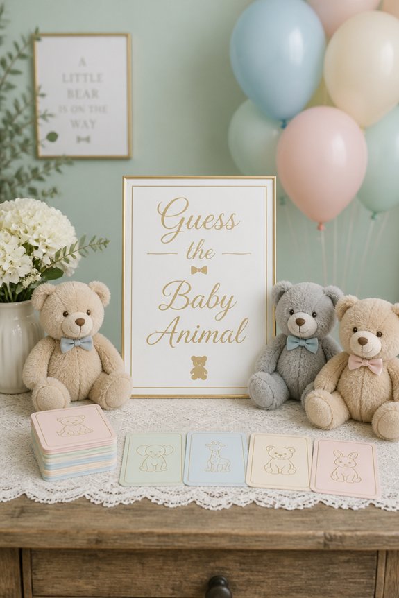 elegant playful baby shower activities