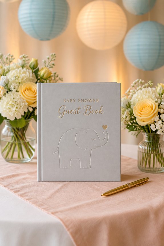 elephant themed guest wishes