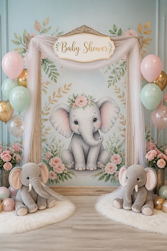 elephant themed photo fun