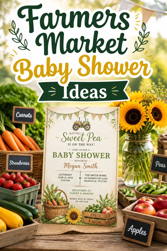 farmers market themed celebration