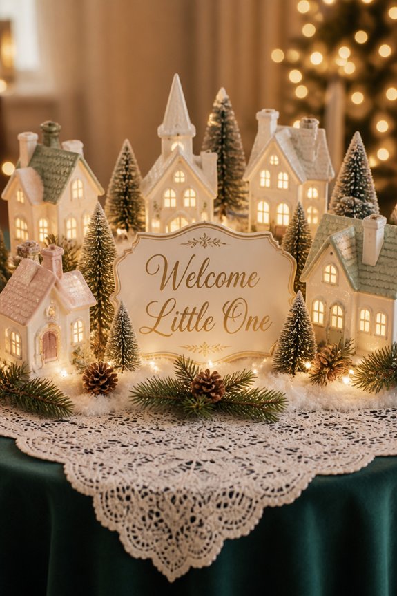 festive baby shower decor