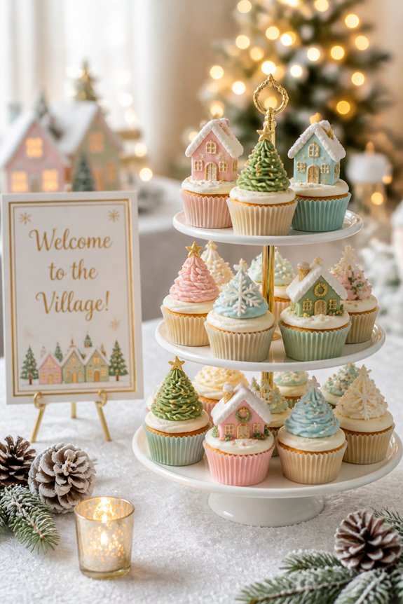 festive cozy baby shower