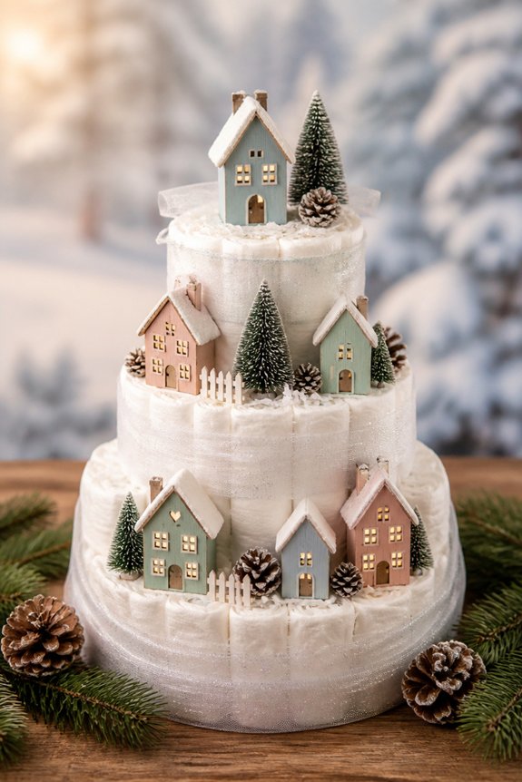 festive winter baby celebration