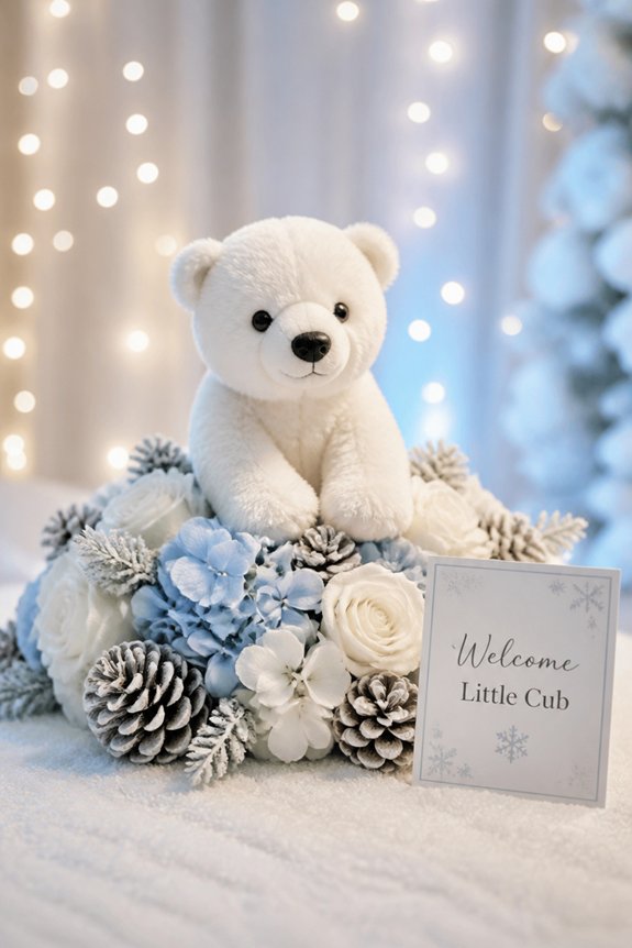 icy arctic baby shower