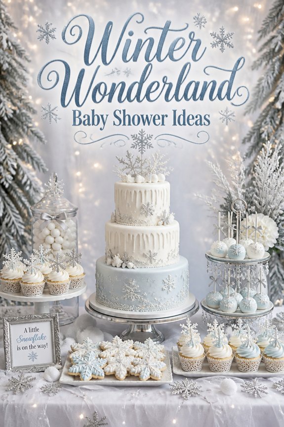 icy snowy sparkling treats