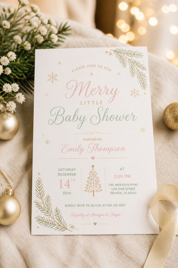 joyful simple baby shower details