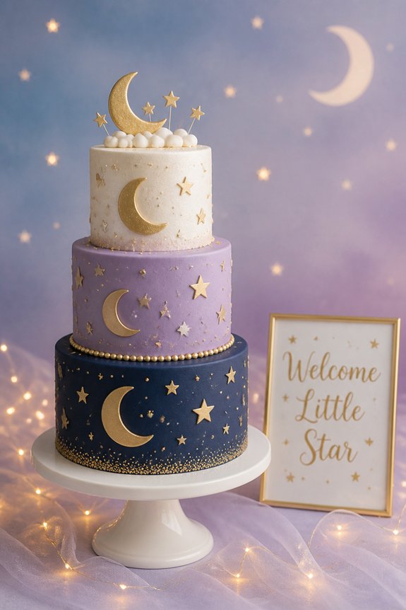 magical night baby cake