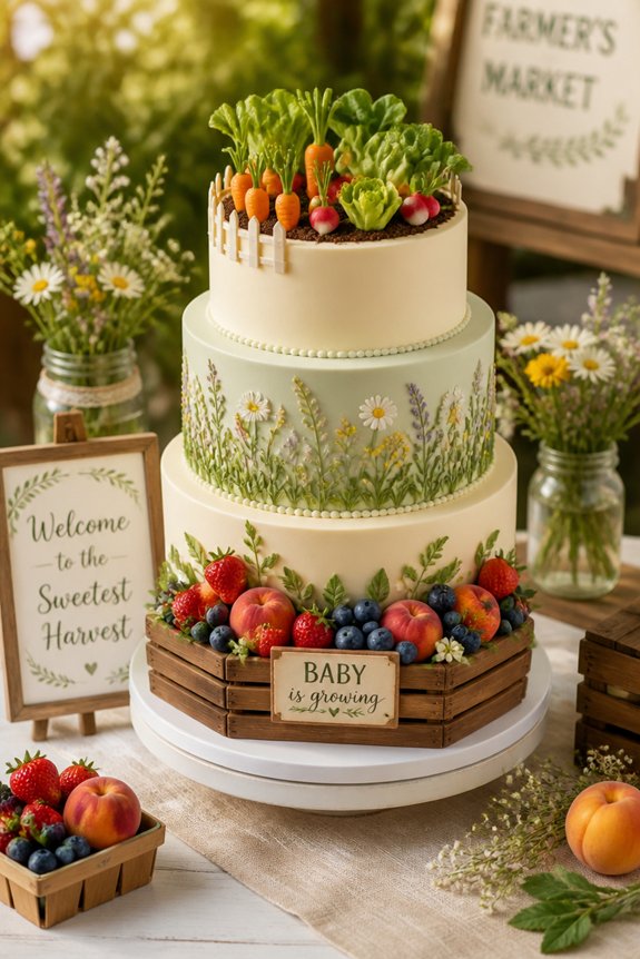 rustic fresh fruit decor