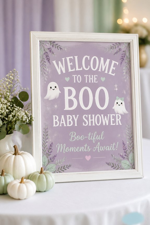 spooky welcome sign ideas