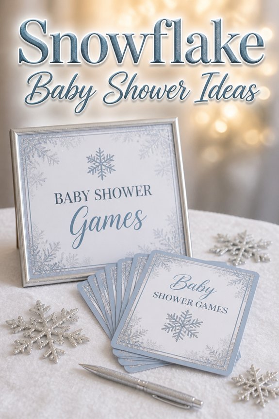 winter themed baby shower activities