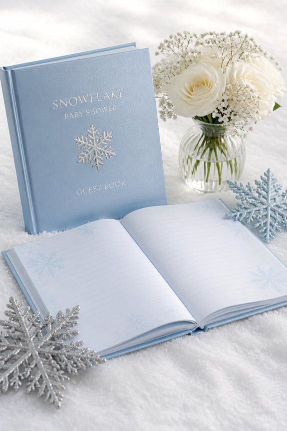 winter themed guest message collection