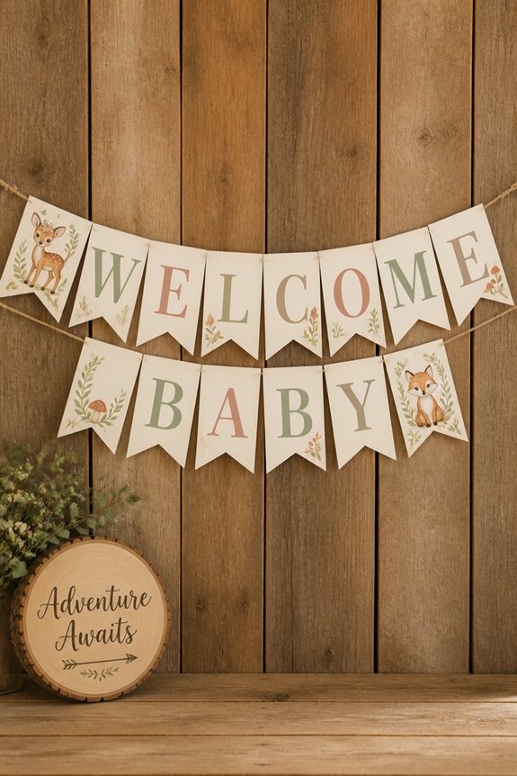 woodland animal forest decor